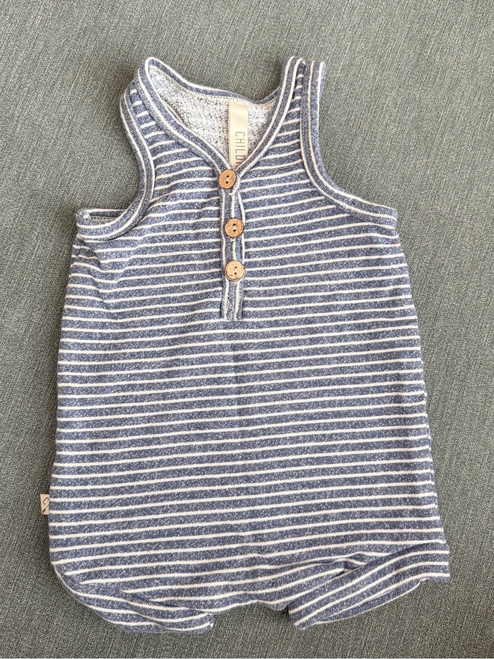 Childhoods Striped Shortie Romper Baby Infant